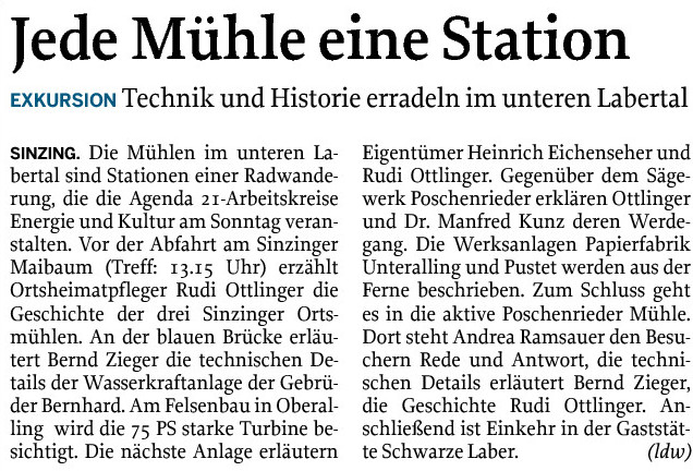 Agenda21 Mhlenexkursion141010